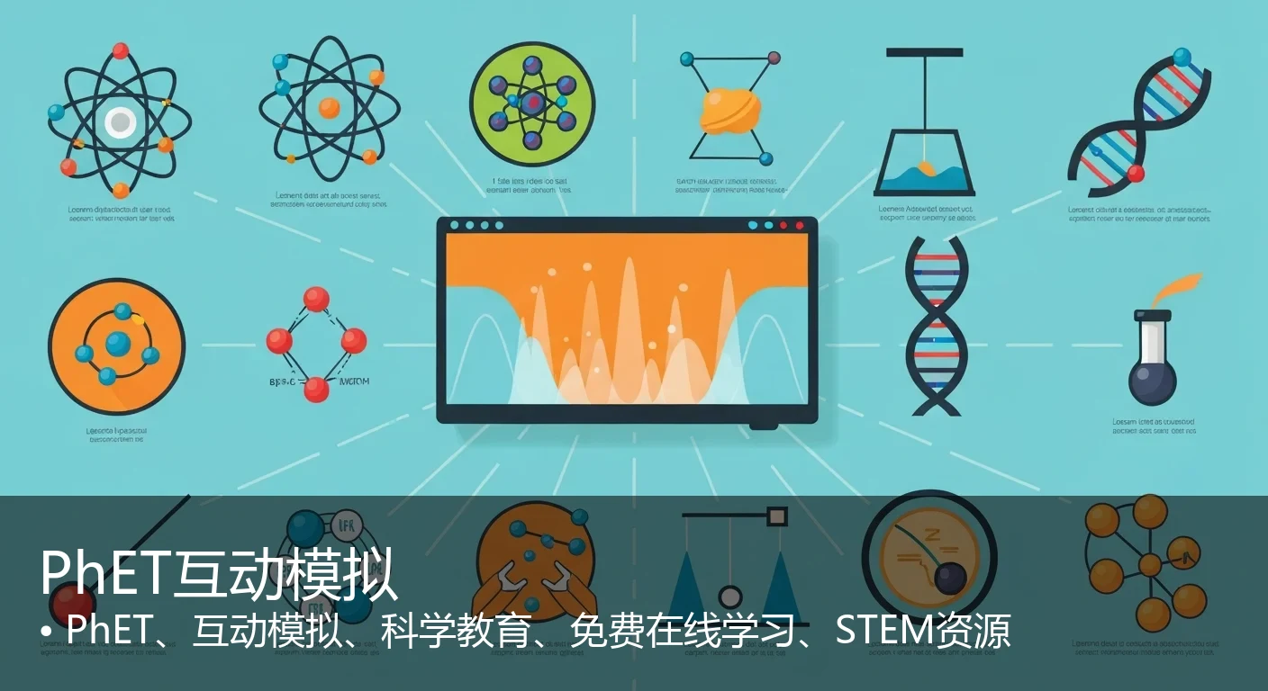 PhET互动模拟 - PhET、互动模拟、科学教育、免费在线学习、STEM资源