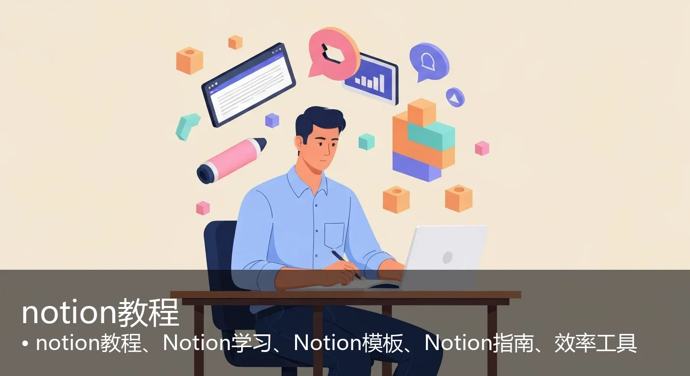 notion教程 - notion教程、Notion学习、Notion模板、Notion指南、效率工具