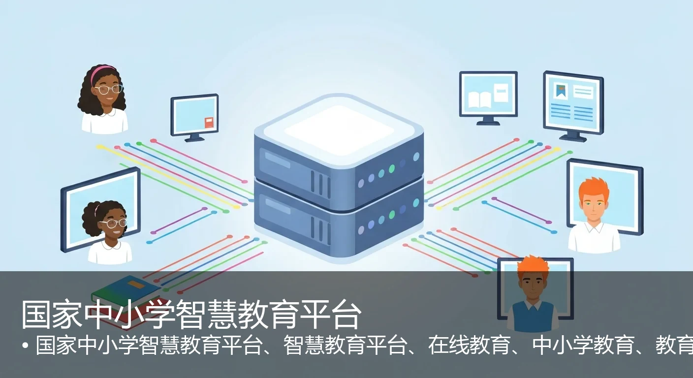 国家中小学智慧教育平台 - 国家中小学智慧教育平台、智慧教育平台、在线教育、中小学教育、教育资源